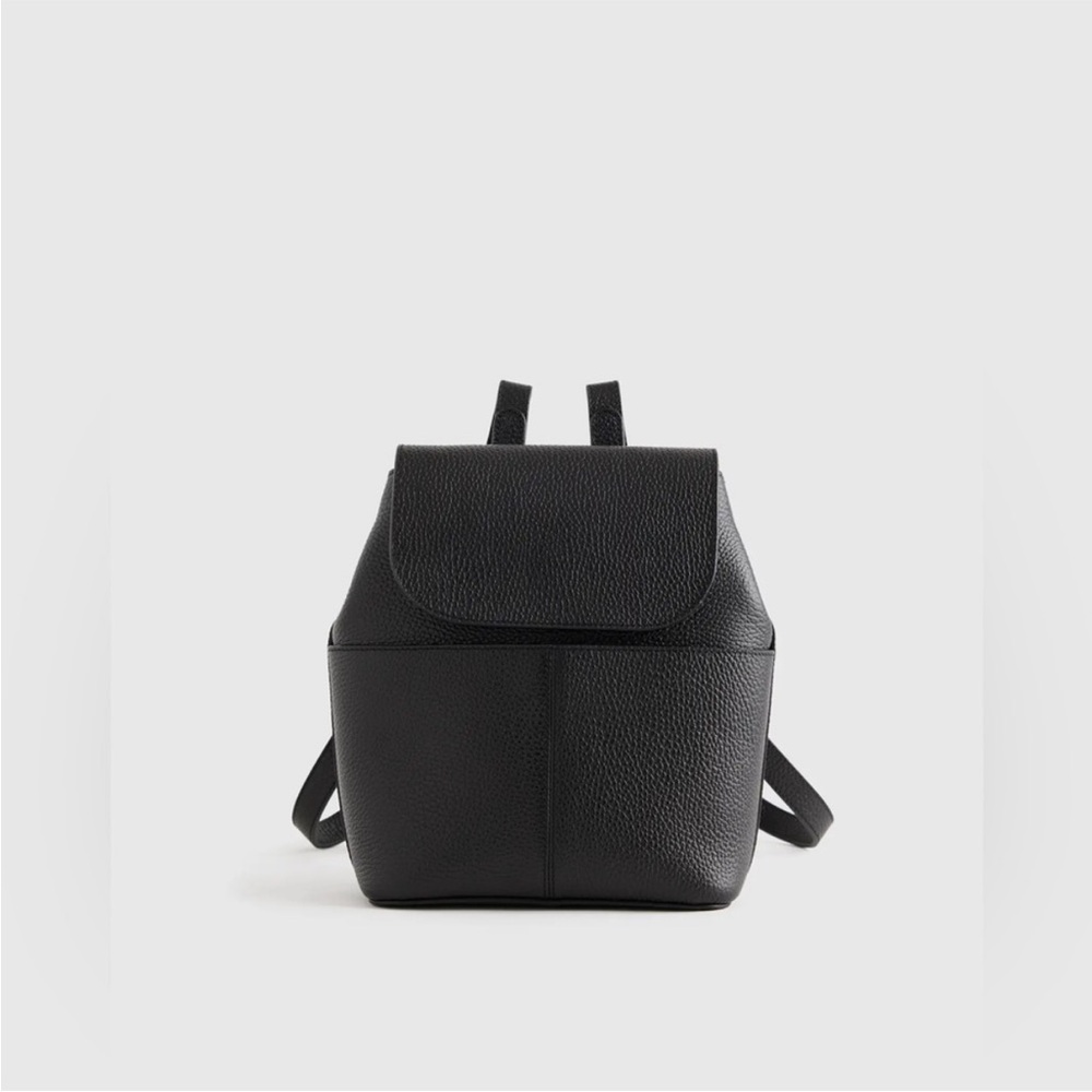 NWT Quince Italian Leather Small Backpack - Picture 2 of 6